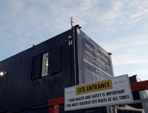 CCTV at Barrett Homes – Hullbridge Compound