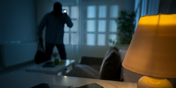 burglar in home